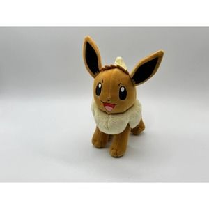 Pokemon EEVEE 8" Plush Stuffed Toy by Wicked Cool Toys